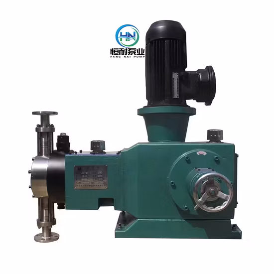 Pompa dosatrice dosatrice alternativa a membrana ad alta pressione